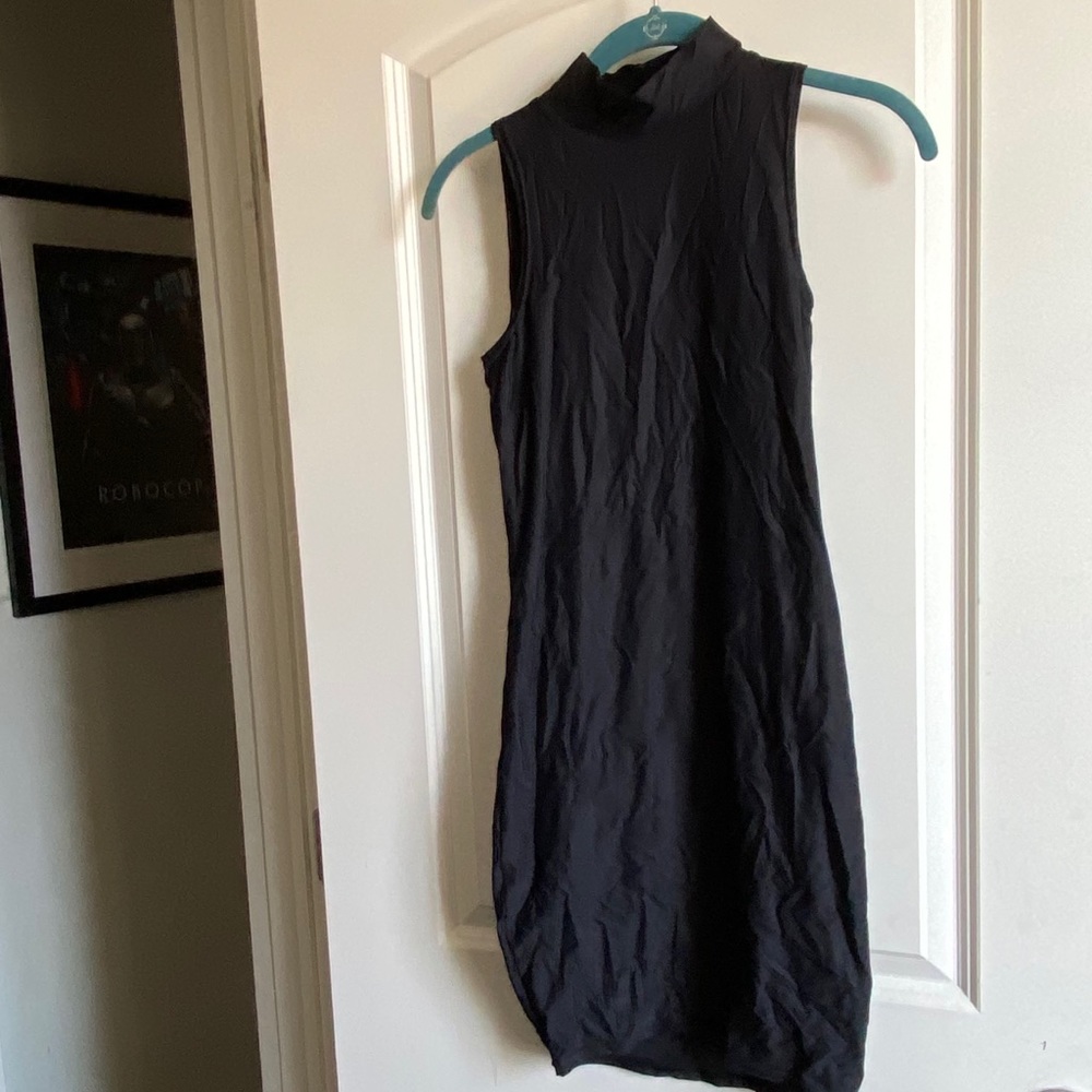 Black Milk Clothing Matte High Neck Bodycon Dress